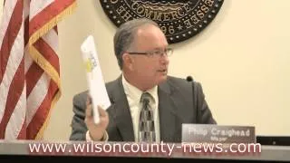 THE WILSON COUNTY NEWS  City Council Meeting 10 7 2014