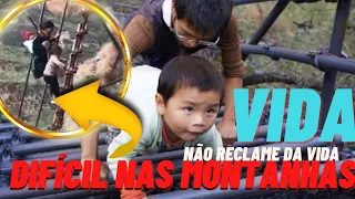 #vidanasmontanhas #china VIDA DIFÍCIL NAS MONTANHAS | NÃO RECLAME DA VIDA