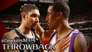 Tim Duncan vs Amare Stoudemire NASTY Duel in 2005 WCF G5 - TD With 31, Amare With 42 Pts!