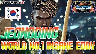 Tekken 8  ▰  Jeondding World No.1 Eddy Gameplay Insane!