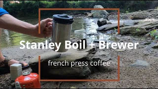 Stanley Boil + Brew French Press Camping Coffee