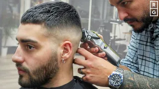 Short Crop Haircut | Simple Short Fade Haircut For Men