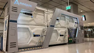 Sleeping In The Bangkok Airport In An Airport Capsule Hotel