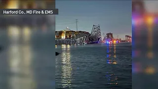 Major bridge in Baltimore collapses after being hit by a ship | NBC4 Washington