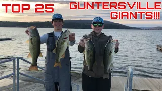 High School Bass Fishing Tournament at Lake Guntersville (TOP 25)