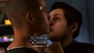 Marcus Push Leo vs Endure - Both Outcomes - Detroit Become Human