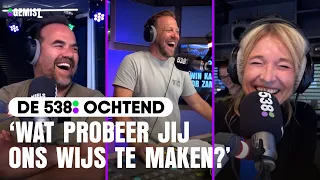 Florentien leert de mannen een nieuw trucje 🤔👅 | Het Beste Van De 538 Ochtendshow