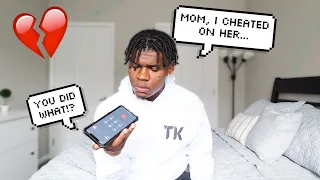 Telling My Mom That I CHEATED On My GIRLFRIEND 💔 *EPIC REACTION*