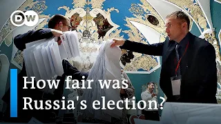 Putin's United Russia wins election after barring opposition | DW News