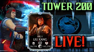 MK Mobile LIN KUEI Tower 200 + Reward | MK 11 Liu Kang Team!