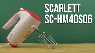 Распаковка Scarlett SC-HM40S06