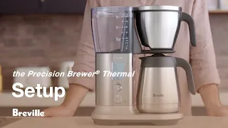 the Breville Precision Brewer® Thermal | How to unbox and set-up your machine | Breville USA