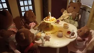 Morning routine with the Timbertop Bear Family 🥞🧇🍳🥛🍪