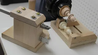 Lathe Duplicator - Copying a Chess Piece