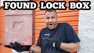 FOUND LOCK BOX I Bought Abandoned Storage Unit Locker Opening Mystery Boxes