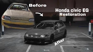 Honda civic EG Restoration | 4K |