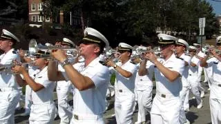 2012 09 22 04 USNA D&B   Anchors Aweigh Marine Hymn