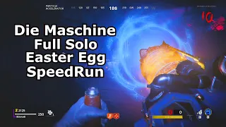 Full Solo Easter Egg Speed Run Cold War Zombies PS4 Die Maschine 32:52