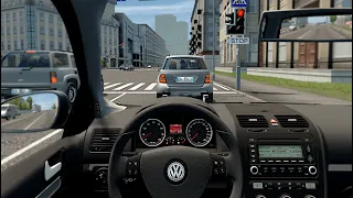 City Car Driving | 2004 Volkswagen Golf Mk5 | City Driving | Logitech G29 Gameplay