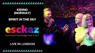 ESCKAZ in London: KEiiNO - Norway - Spirit In The Sky (at London Eurovision Party 2019)