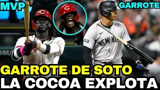 JUAN SOTO DA TREMENDO CAÑONAZO MVP,ELLY DE LA CRUZ EXPLOTA CON RÉCORD HISTÓRICO