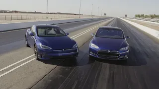 Jay Breaks a World Record in a Tesla Plaid! | Jay Leno's Garage