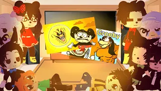 Mickey Mouse and friends react to FNF Mokey Mod UPDATE+Mokeys Show ‘The Sun’ (Part 9)