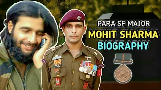 Major Mohit Sharma Biography | Story Of Brave Major Mohit Sharma PARA SF (Hindi)