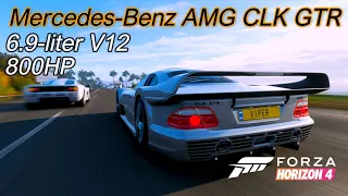 Forza Horizon 4 - Mercedes-Benz AMG CLK GTR - Gameplay