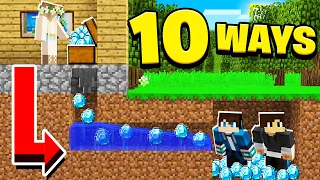 10 WAYS to STEAL DIAMONDS Without Getting CAUGHT!