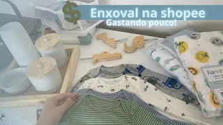 ENXOVAL DO BEBÊ NA SHOPEE | COM PREÇOS | VALE A PENA? | PARTE I | ENXOVAL DO BEBÊ ECONÔMICO