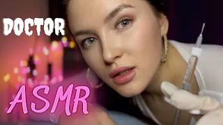 АСМР Нежный приём доктора косметолога ASMR Medical role play Cosmetologist Beauty salon