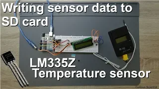 Saving sensor data to SD card using Arduino