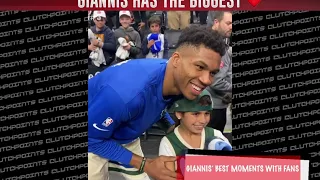 Giannis Has Made A Lot Of Fans Wish Come True