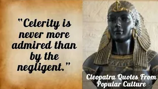 Best Cleopatra Quotes From Popular Culture