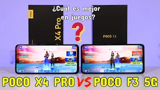 Prueba de Rendimiento 🔥 POCO X4 Pro 5G vs POCO F3 5G✔️Fortnite😱 Antutu🔥Cuál comprar?