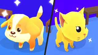 DOG ESCAPE vs CAT ESCAPE - New Levels Mega UPDATE Android Walkthrough APK ios