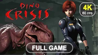 Dino Crisis - PS 1 Game [Full Game] | No Commentary | Gameplay Walkthrough | 4K 60 FPS - PC