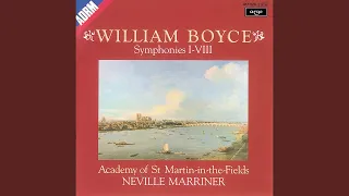 Boyce: Symphony No. 4 in F Major