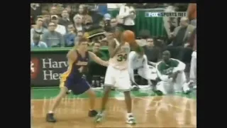 Paul Pierce 30 Points Vs. Lakers, 2003-04.