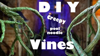 How to make giant vines - DIY Halloween Decor