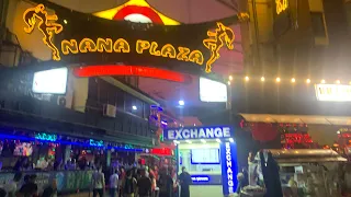 🇹🇭 Walking tour Bangkok soi 8 soi 4 Nana plaza night and day