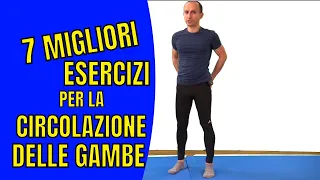 7 Esercizi Efficaci per Migliorare la Circolazione Sanguigna alle Gambe