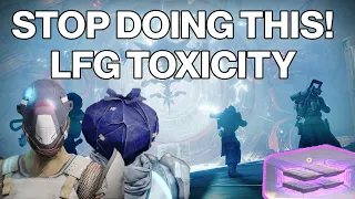 Destiny - Dealing With Toxic LFG Folks - Grandmaster Nightfall