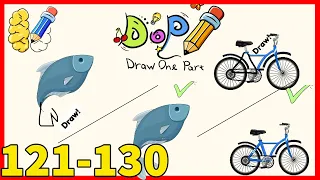 DOP Draw One Part | Level 121 122 123 124 125 126 127 128 129 130 Solution or Walkthrough