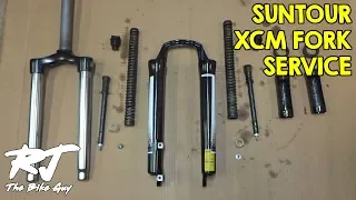 Suntour XCM Fork Service - Disassemble/Clean/Lube/Re-assemble