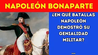 Napoleón Bonaparte... preguntas y respuestas sobre su vida e historia