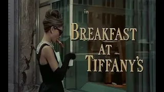 Audrey Hepburn wearing  Hubert de Givenchy in 'Breakfast at Tiffany's', 1961. Opening Scene.
