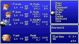 Final Fantasy IV Advance - Save Glitch
