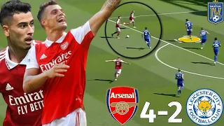 How Arsenal's Left Side Unsettled Rodgers' 3-5-2 | Arsenal vs Leicester City 4-2 | Tactical Analysis